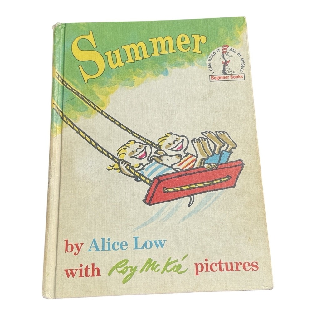 Summer by Alice Low Beginner Book Roy McKie Illustrated Kids Book 1963 1st Print